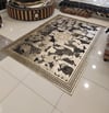   Bienna Fur Kaymaz Taban Hamteks Natürel Deri Halı / Kilim