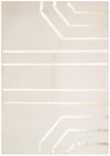 Bienna Fur Kaymaz İpek Pelüş & Deri Bordür Halı / Kilim