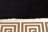 Bienna Fur Kaymaz İpek Pelüş & Deri Bordür Halı / Kilim