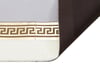 Bienna Fur Kaymaz İpek Pelüş & Deri Bordür Halı / Kilim