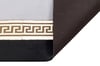 Bienna Fur Kaymaz İpek Pelüş & Deri Bordür Halı / Kilim