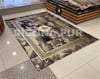 Bienna Fur Kaymaz Taban Açık Altın Hamteks Doğal Deri Halı / Kilim