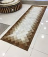 Bienna Fur Kaymaz Taban Doğal Deri Halı / Kilim