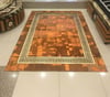 Bienna Fur Kaymaz Taban Hamteks Doğal Deri Halı / Kilim