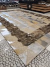 Bienna Fur Kaymaz Taban Hamteks  Doğal Deri Halı / Kilim