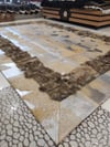 Bienna Fur Kaymaz Taban Hamteks  Doğal Deri Halı / Kilim