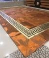 Bienna Fur Kaymaz Taban Hamteks Doğal Deri Halı / Kilim