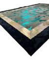 Bienna Fur Kaymaz Taban Hamteks Doğal Deri Halı / Kilim