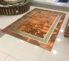 Bienna Fur Kaymaz Taban Hamteks Doğal Deri Halı / Kilim