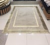 Bienna Fur Kaymaz Taban İpek Pelüş & Deri Bordür Halı / Kilim