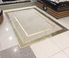 Bienna Fur Kaymaz Taban İpek Pelüş & Deri Bordür Halı / Kilim