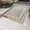 Bienna Fur Kaymaz Taban İpek Pelüş & Deri Bordür Halı / Kilim