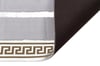 Bienna Fur Kaymaz Taban İpek Pelüş & Deri Bordür Halı / Kilim
