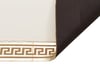 Bienna Fur Kaymaz Taban İpek Pelüş & Deri Bordür Halı / Kilim