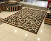 Bienna Fur Kaymaz Taban Patchwork Natürel Halı / Kilim