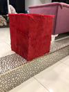 Orijinal Dana Derisi Kaplama Puf