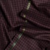 İthal Ekose Kumaş 530 27 Bordo