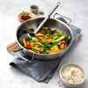 Zwilling Pro Wok Spatula Metalik Gri 18/10 Paslanmaz Çelik 37 Cm