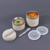 Aryıldız Bento Lunch Box Katlı Beige 1200 ml