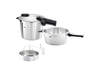 Fissler Vitaquick Premium 3,5 L+ 6 L Düdüklü Tencere Set + Buharda Pişirme Aparatı