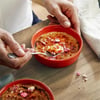 Emile Henry Fırın Kabı Yuvarlak Creme Brulee Kırmızı/Burgundy