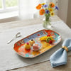 Luckyart Paisley Bone Oval Tabak 37 cm
