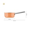 WMF Fusiontec Tencere Seti Papaya Turuncu 4 Parça 