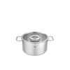 Fissler Pure Collection 8 Parça Cam Kapaklı Çelik Tencere Seti