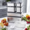 Aryıldız Vacuum-Fresh Çelik 14 Parça Saklama Kabı