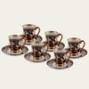 Roy King 6'lı Kahve Fincanı