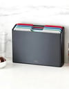 Joseph Joseph Folio Regular Kesme Tahtası Seti - Graphite