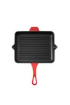 Aryıldız Duo Techniq Grill Tava Kırmızı 26x32cm