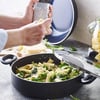 Greenpan Torino Seramik Yüzeyli 24 cm Basık Tencere