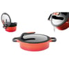 Berghoff Gem Stay Cool Pilav Tenceresi Turuncu 28 Cm