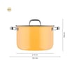 WMF Fusiontec Mango Sarı Tencere Seti 4 Parça 