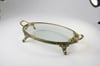 Roy King Classy Oval Sunum Tabak Antik 21x3