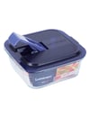 Luminarc Temp Easy Box Kare 38 cc Mavi Kapak