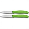 Victorinox Soyma Bıçağıağı 8 Cm Düz Sc Yeşil 2 Li Blister