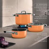 WMF Fusiontec Tencere Seti Papaya Turuncu 4 Parça 