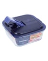 Luminarc Temp Easy Box Kare 76 CC Mavi Kapak
