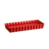 Emile Henry Tart-Börek-Fırın Kabı Dikdörtgen 36.5 x 15 cm Kırmızı/Burgundy