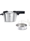 Fissler Vitaquick Premium Düdüklü Tencere 6 L + Buharda Pişirme Aparatı