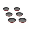 Guardını Mini Tart K. Seti 6Lı 12Cm Granit Kırmızı
