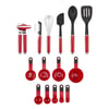 KitchenAid 15 Parça Mutfak Gereçleri Seti KO447BXERI -Empire Red