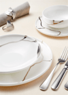Leggno Chester Pre Silver CHEP1001SET24S 24 Parça Yemek Takımı