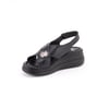 VENÜS 2409920 KADIN HAKİKİ DERİ ORTOPEDİK TABAN SANDALET
