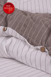 Dream Loom İpliği Boyalı Çift Kişilik Nevresim Takımı Kahve