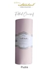 İgi Ranforce Double Size Fitted Sheet & Pillow Case Set 160x200+30 cm - Powder