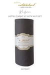 İgi Ranforce Fitted Çarşaf Set - 180x200 cm - Antra