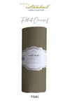 İgi Ranforce Tek Kişilik Lastikli Çarşaf Yastık Set 120x200+30 cm - Haki